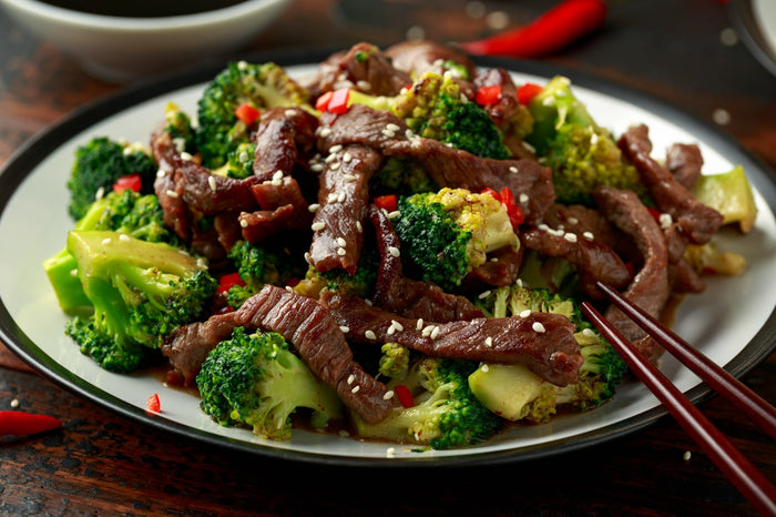 Geroerbakt Rundvlees Met Broccoli