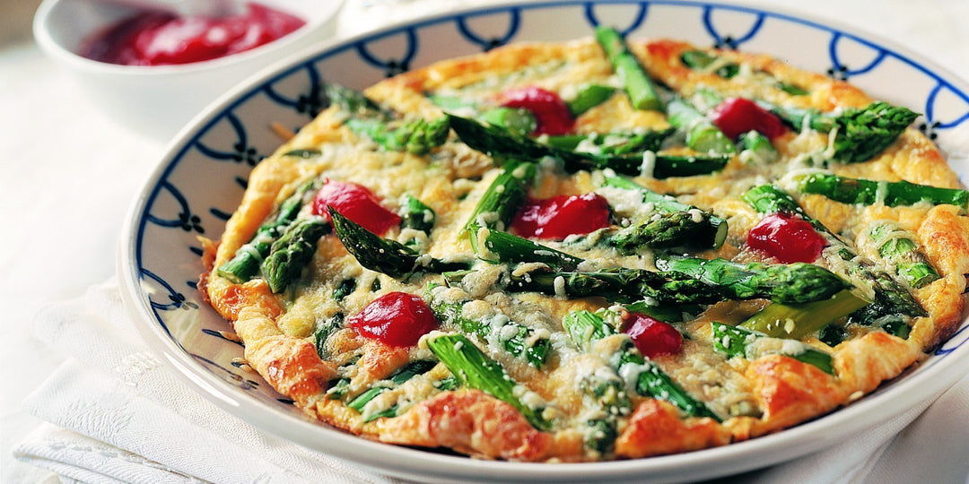 Omelet Met Veel Verse Groenten