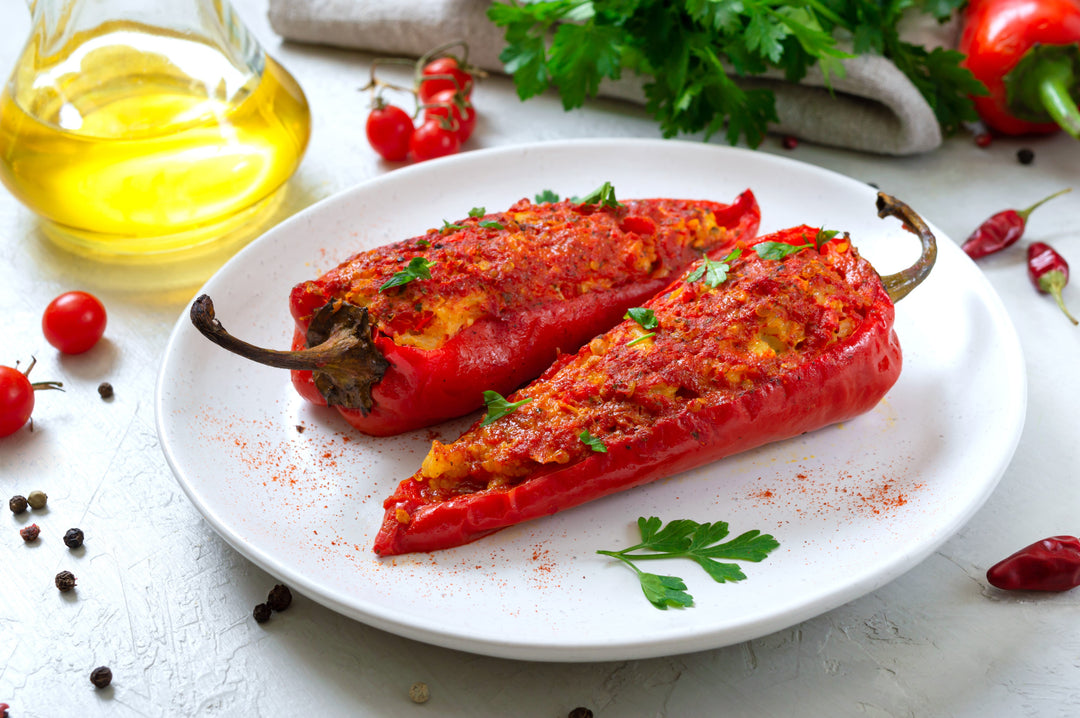 Gevulde Paprika Met Kipsalade